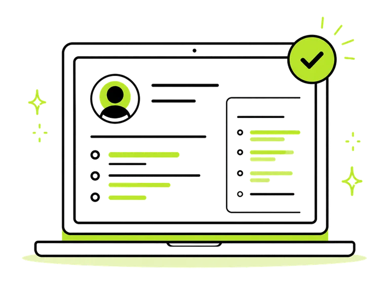 A resume that's ready and recruiter-approved